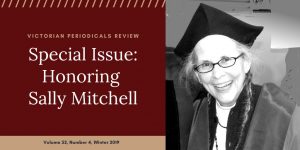 Cover of VPR special issue honoring Sally Mitchell (Winter 2019)