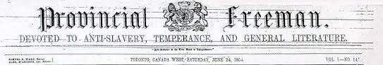 The Provincial Freeman masthead